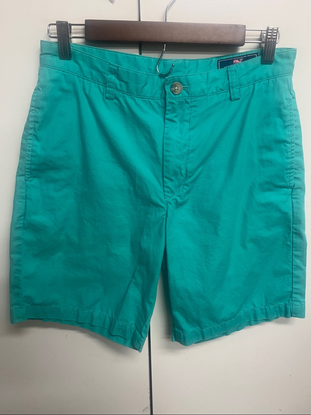 Vineyard Vines Men's 9" Summer Twill Club Short Size 30 Chino Flat Front 1H0213